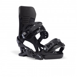 NOW Men's binding Select Pro in Black - Three quarter front view